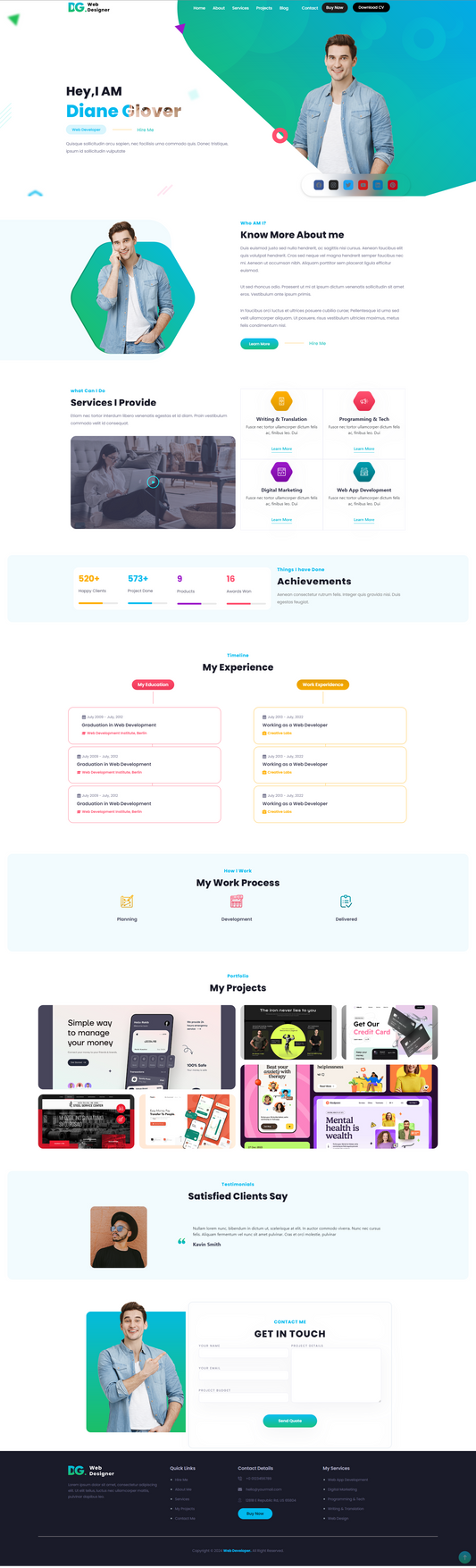 graphic-designer-wordpress-theme