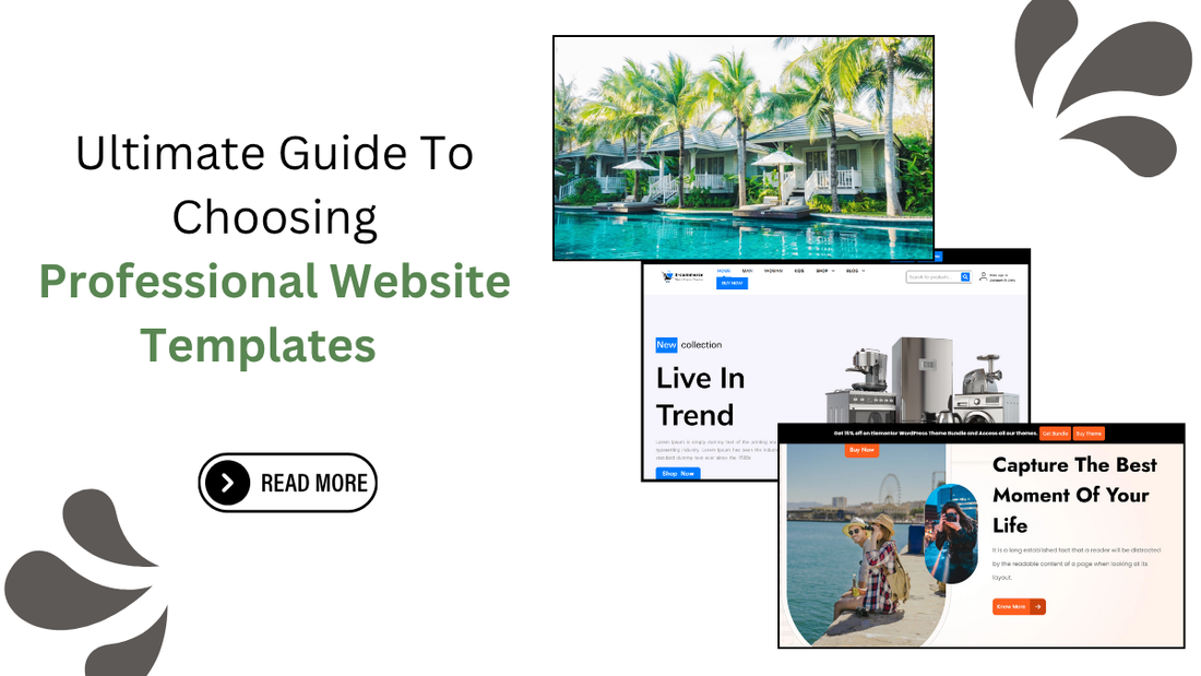 Professional Website Templates