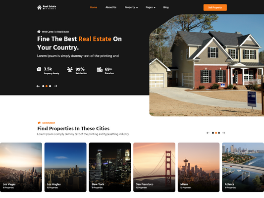 Free Estate WordPress Theme