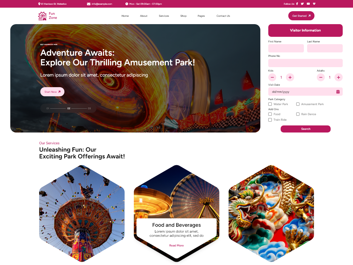 Funblog Themes Free Fun Center WordPress Theme - Vibrant & Engaging Design – Mizan Themes